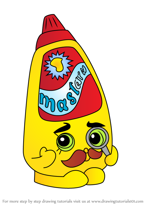 565x800 Learn How To Draw Cornell Mustard From Shopkins