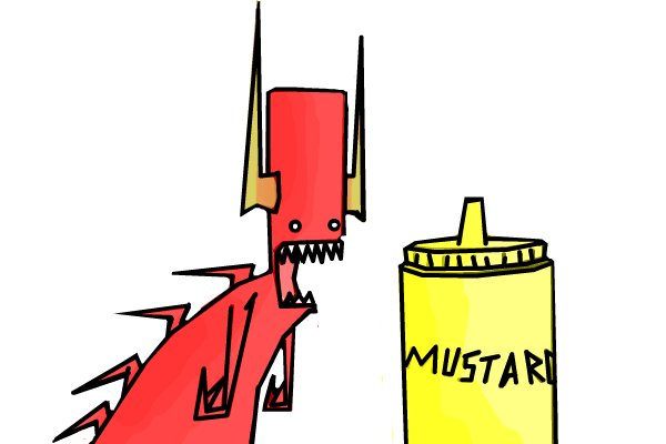 600x400 Mustard A Humor Speedpaint Drawing