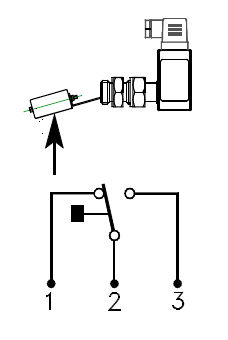 228x340 Magnetic Float Level Switch For Liquids Brass Side Mount