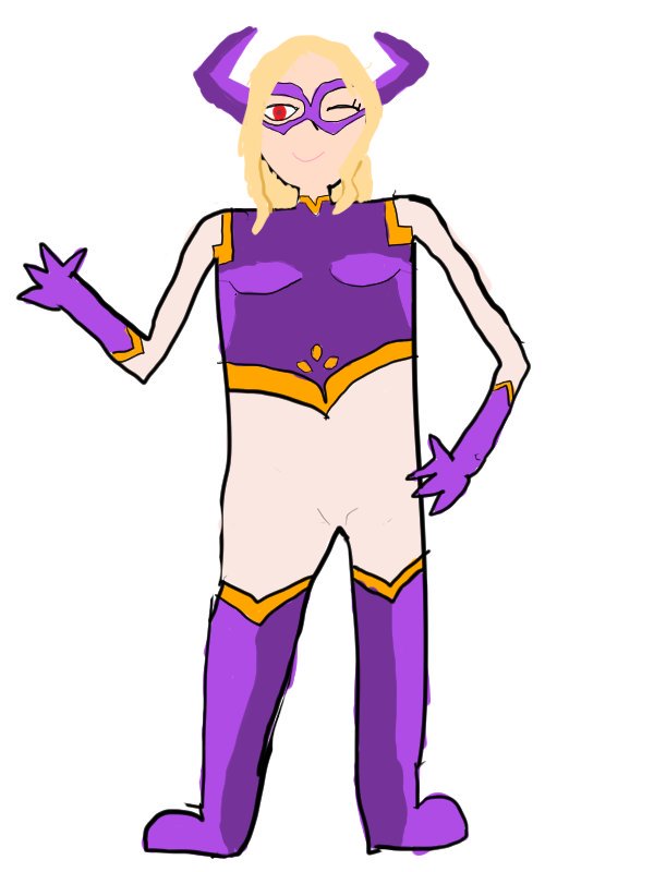 600x800 cheep on twitter drawing of mount lady from my hero academia