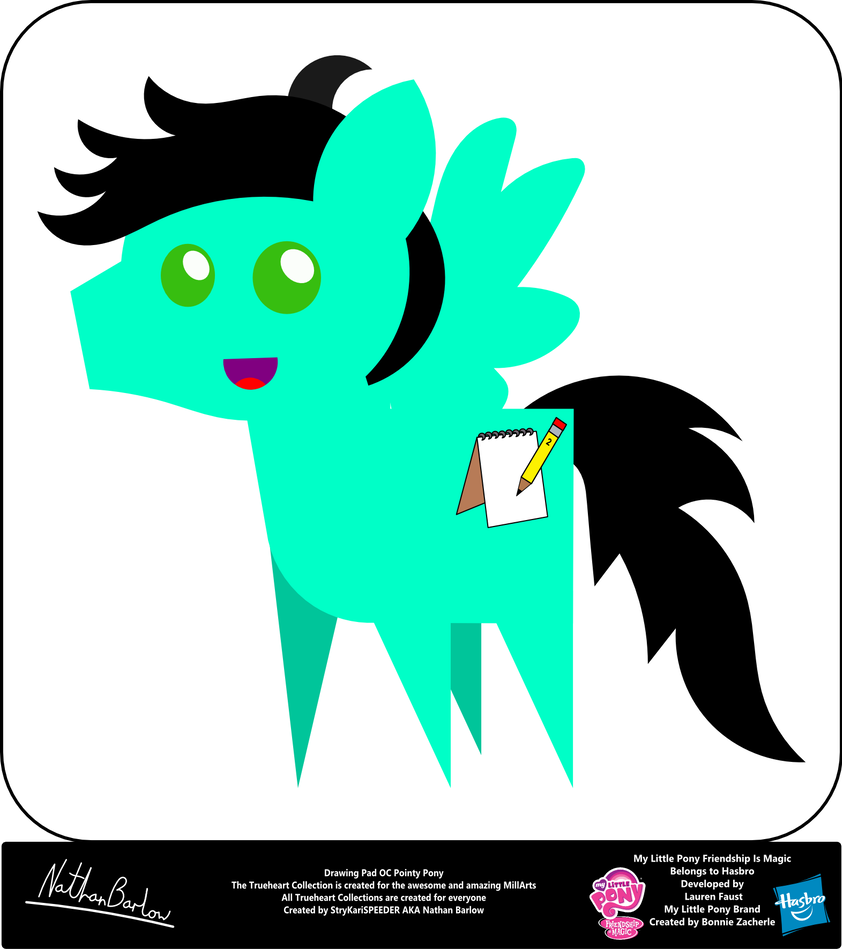 842x949 Drawing Pad Oc Pointy Pony