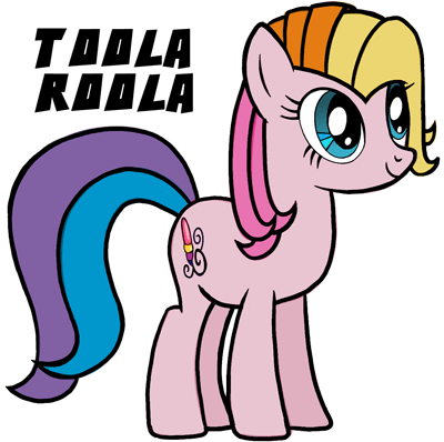 400x398 How To Draw Toola Roola From My Little Pony Easy Step