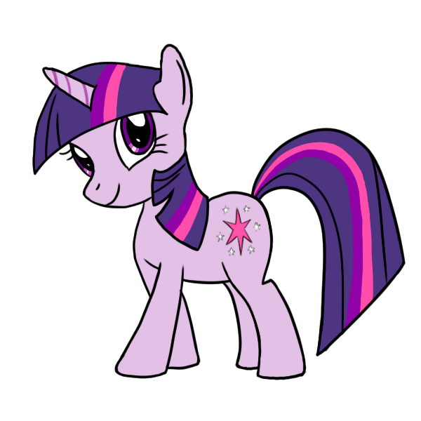 600x600 twilight sparkle drawing tutorial with pictures step