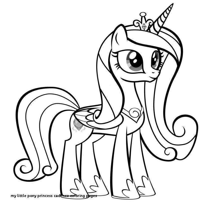 887x834 Coloriage My Little Pony Princesse Cadance Frais New Mlp Drawing
