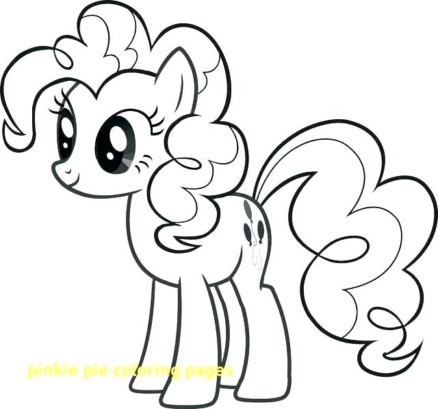 640x597 Pinkie Pie Coloring Sheet