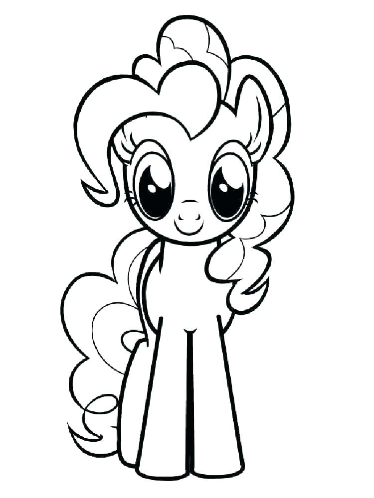 750x1000 Coloring Pages Of Pinkie Pie My Little Pony Baby Mlp