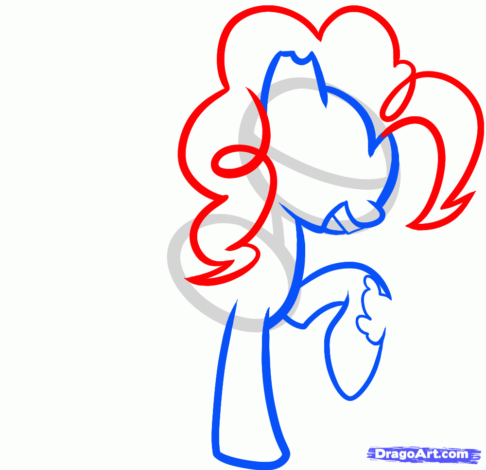 1000x966 Draw Zombie Pinkie Pie, My Little Pony, Step