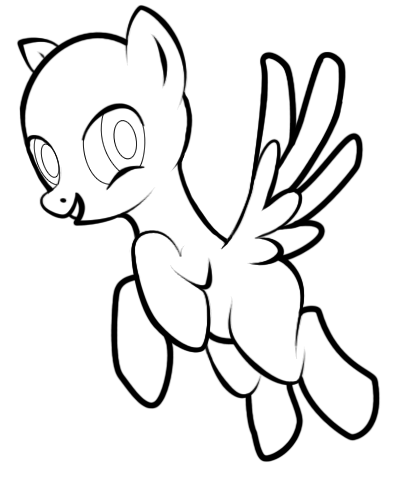 408x483 Images Of My Little Pony Stallion Pegasus Template