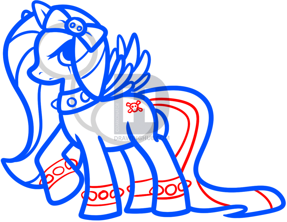 932x720 How To Draw My Little Pony Friendship Is Magic Style