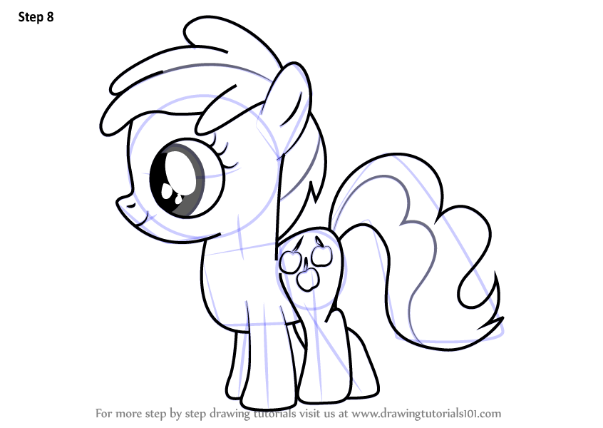 846x600 Learn How To Draw Peachy Pie From My Little Pony