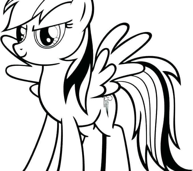 My Little Pony Outline Drawing | Free download on ClipArtMag