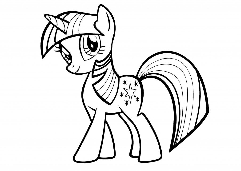 1024x724 Free Printable My Little Pony Coloring Pages For Kids Play Fun
