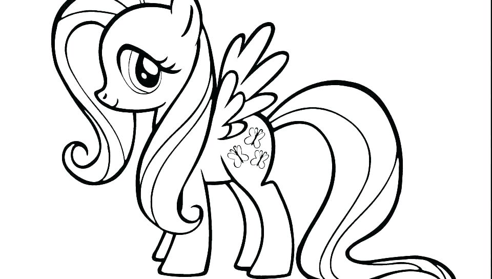 960x544 My Little Pony Coloring Pages Template Ears Pictures