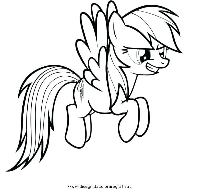 My Little Pony Rainbow Dash Drawing | Free download on ClipArtMag