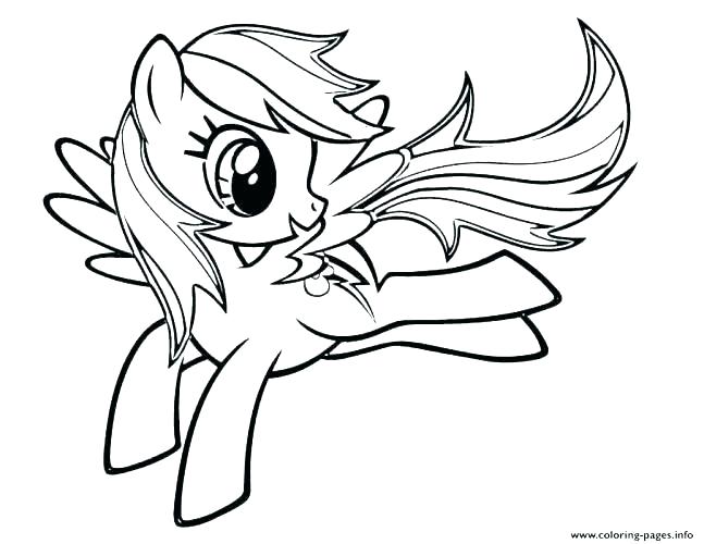 My Little Pony Rainbow Dash Drawing | Free download on ClipArtMag