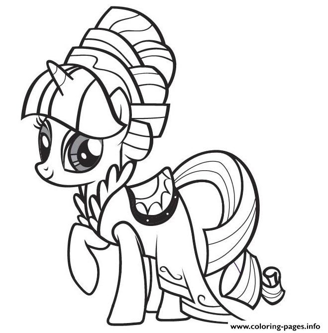 659x669 Print My Little Pony Twilight Sparkle Coloring Pages My Little
