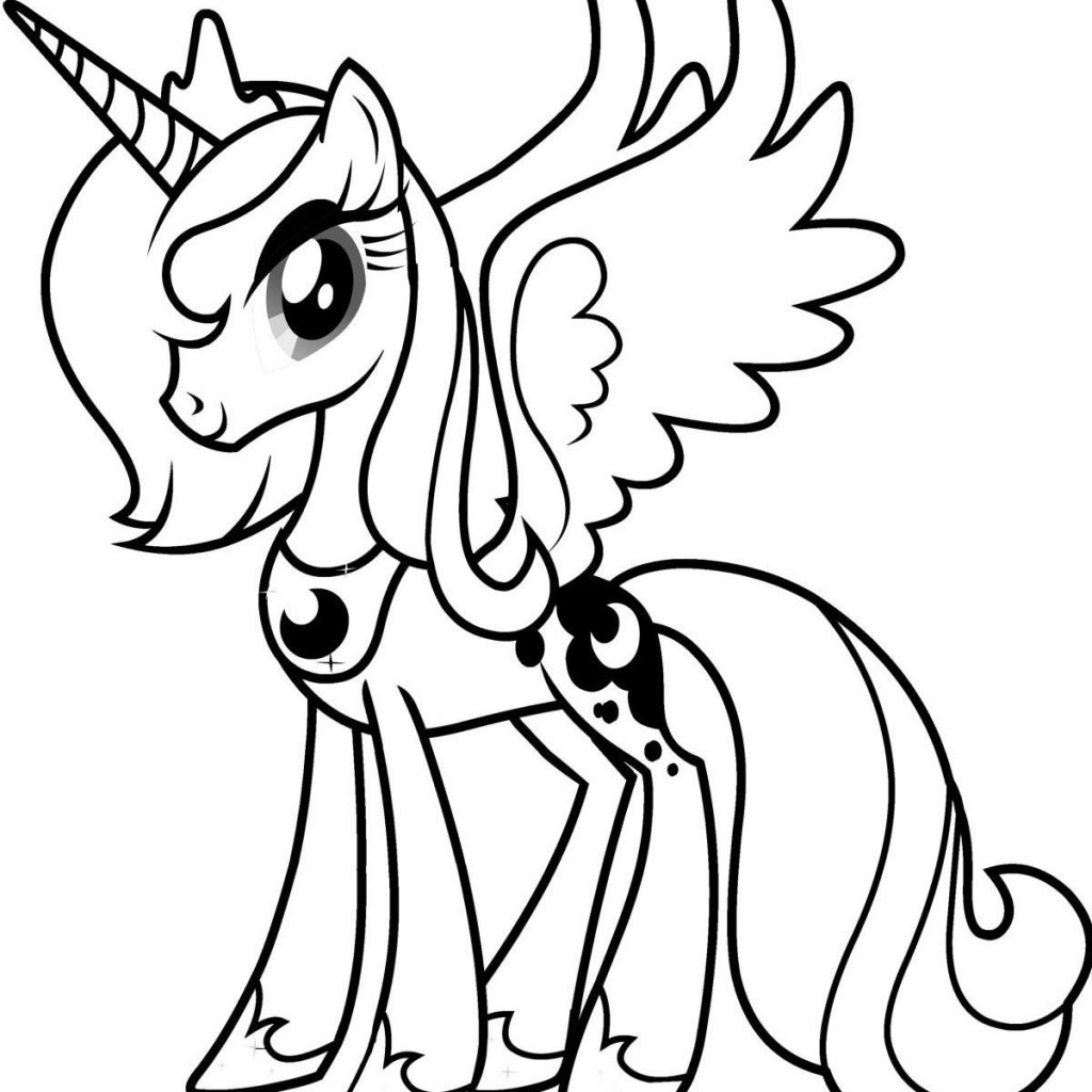 1024x1024 Staggering My Little Pony Princess Coloring Pages Disney Free