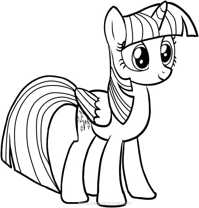 677x709 My Little Pony Coloring Pages Print Out