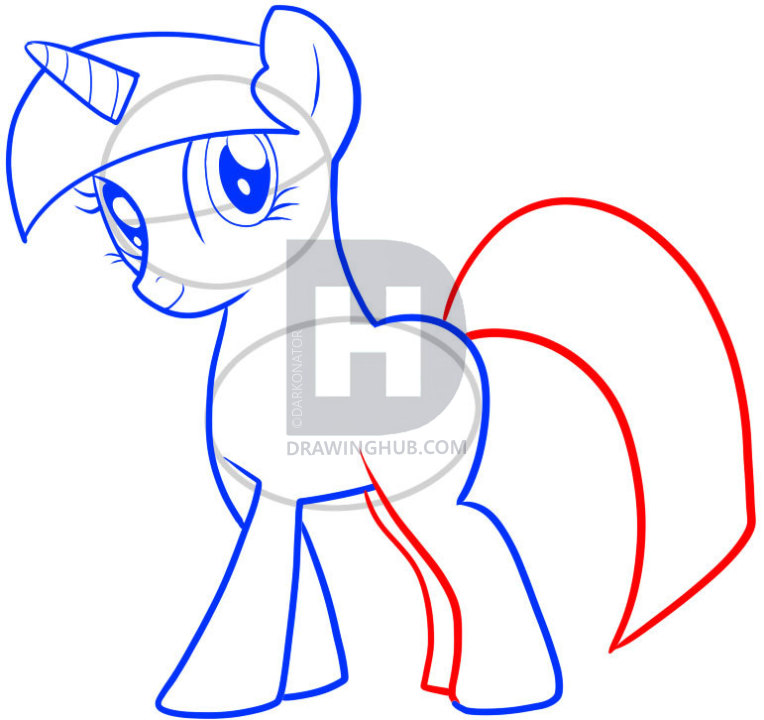 764x720 How To Draw Twilight Sparkle, My Little Pony, Twilight Sparkle