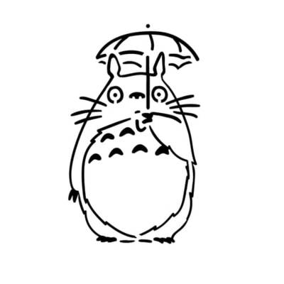 400x400 My Neighbor Totoro Tattoo Kutame