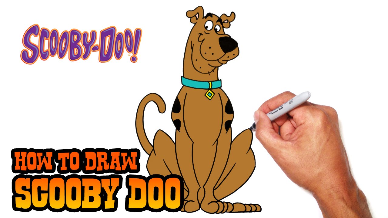 1280x720 How To Draw Scooby Doo Drawing Lesson