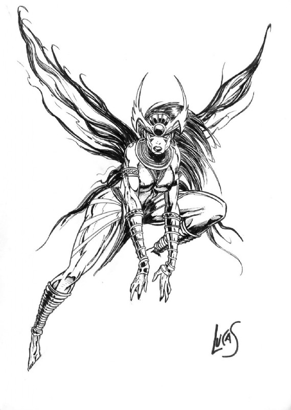 569x800 Fantasy Creature Drawings