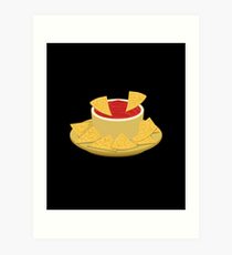 210x230 Nachos Drawing Art Prints Redbubble