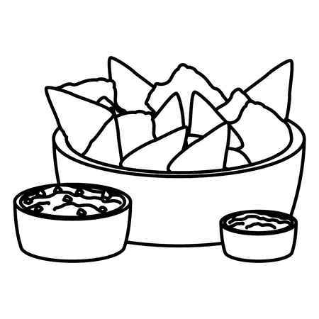 450x450 Nachos Clipart Black And White Clipart Portal