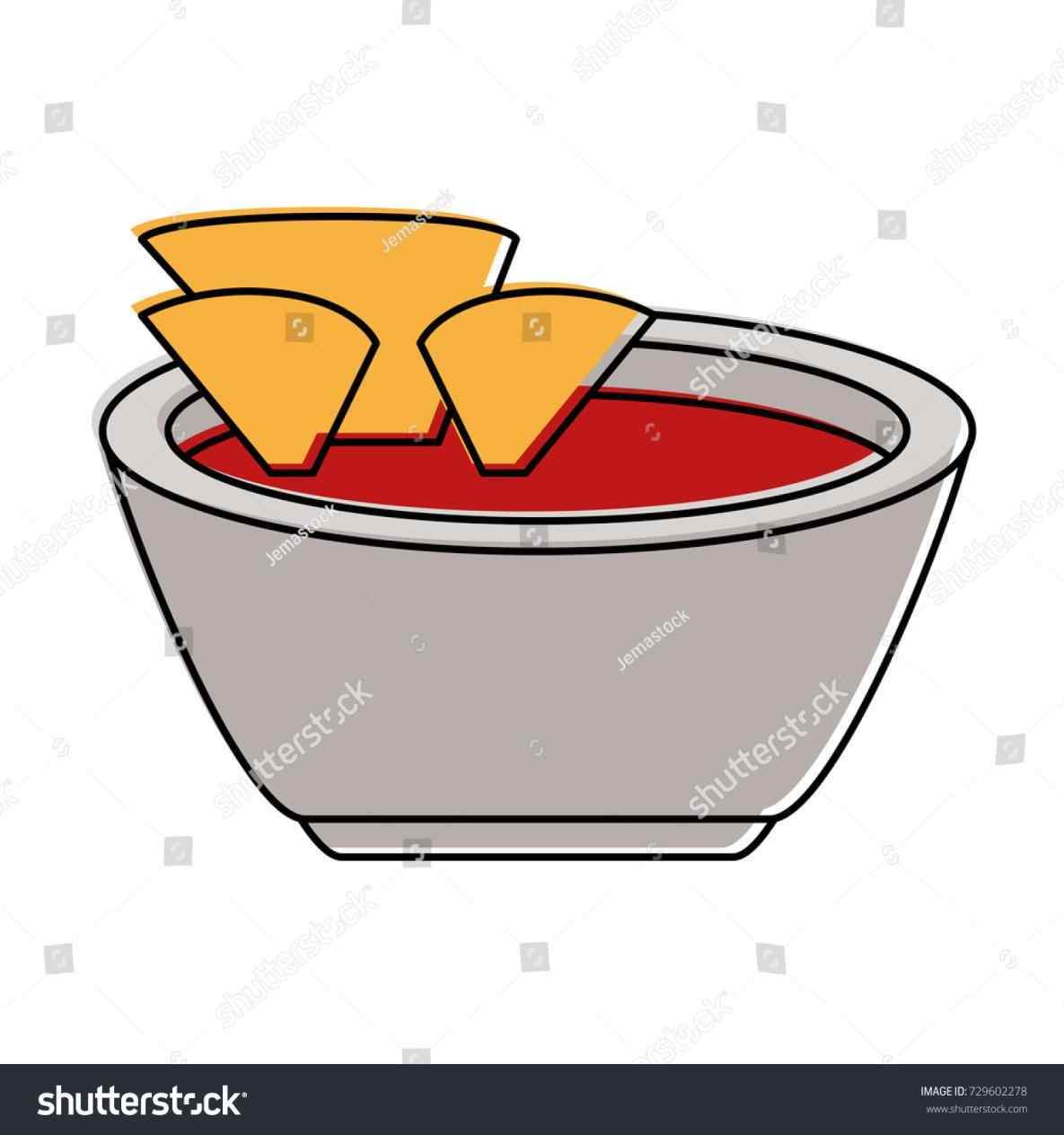 1185x1264 Chip Stock Illustration Shutterstock Quirky Drawing Dipped Chips