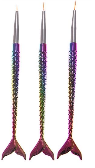 314x556 Diy Painting Pen Set Fashion Fish Tail Mermaid Nail Art