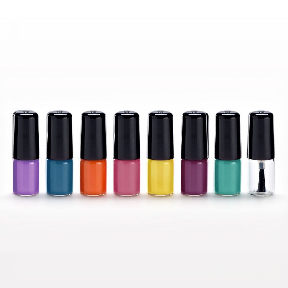 970x970 Nail Art Qosmedix Mini Nail Polish Bottle Agreeable