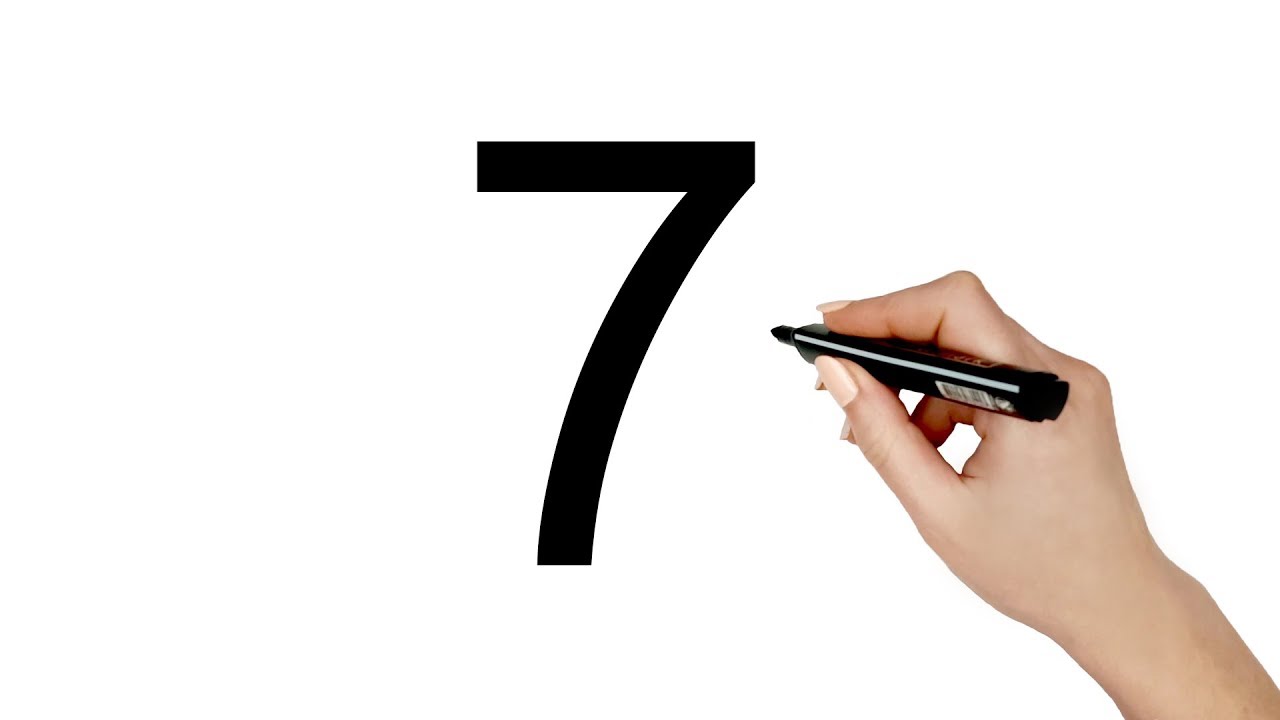 1280x720 How To Draw Giraf From Number Step