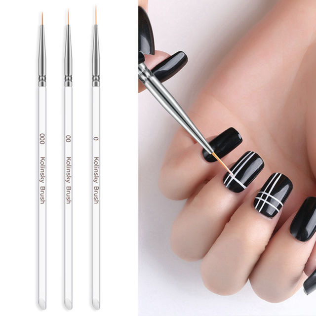 640x640 Nail Art Uv Gel Liner Drawing Brush Flower Painting Acrylic Pen