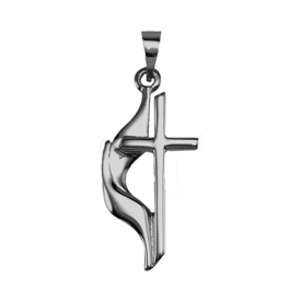 275x275 platinum cross pendants