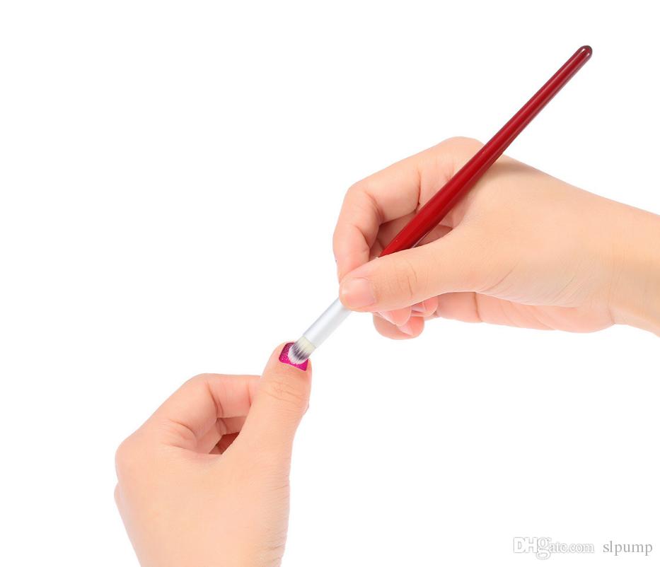 933x802 Gradient Color Change Nail Art Dye Drawing Painting Angled Brush