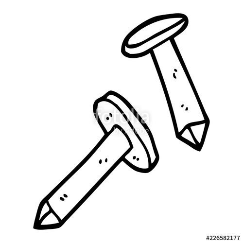 500x500 Huge Collection Of 'nails Drawing' Download More Than Images