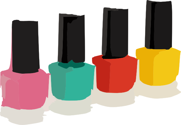 600x414 Nail Polish Drawing Png Png Image