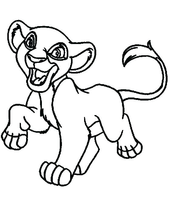560x652 Lion King Simba Coloring Pages The Baby Drawing Auchmar