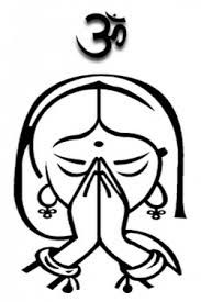Namaste Drawing | Free download on ClipArtMag