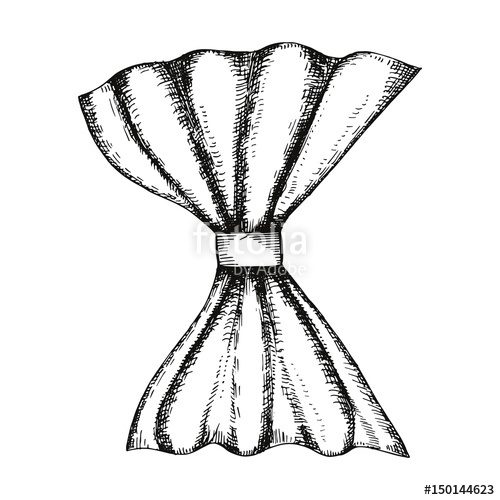 500x500 Silk Napkin Hand Drawing Vector Stock Image And Royalty Free