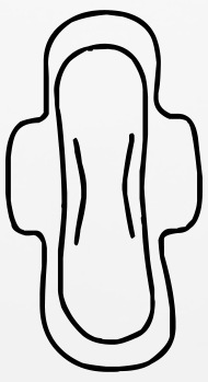 190x349 sanitary napkin feminism feminist mouse pad spreadshirt