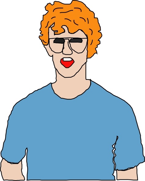 474x592 Napoleon Dynamite Clip Art Free Vector In Open Office Drawing