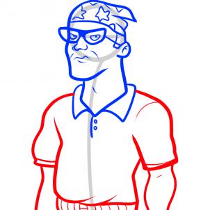 302x302 draw rex kwon do, napoleon dynamite, step