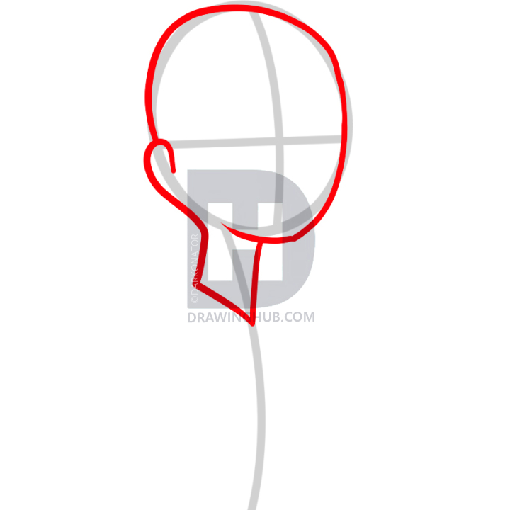 720x720 How To Draw Deb, Napoleon Dynamite, Step