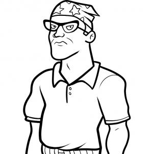 302x302 how to draw rex kwon do, napoleon dynamite