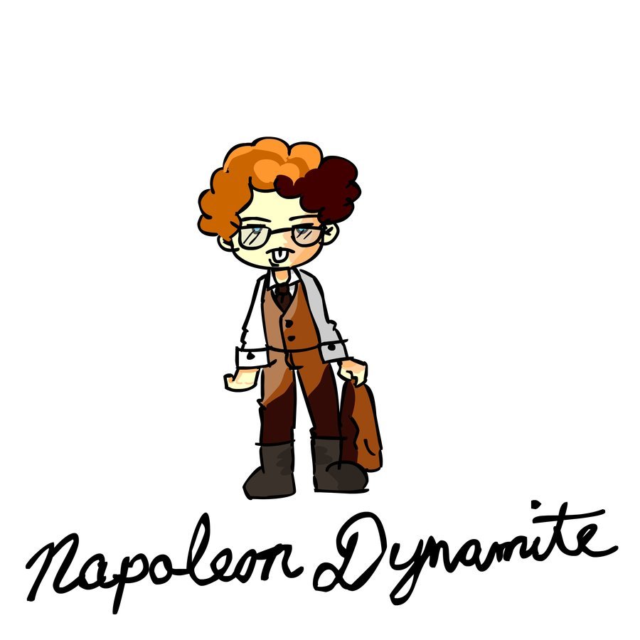 900x900 Drawing Trisha Napoleon Dynamite