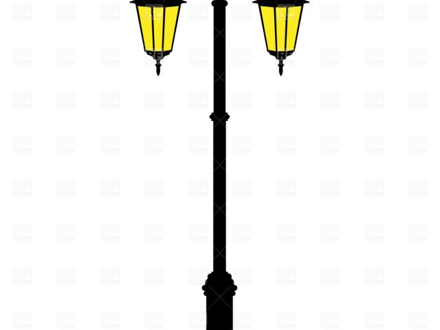 640x480 Lamp Post Clipart
