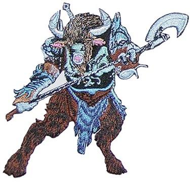 375x360 Narnia Minotaur Patch Fye