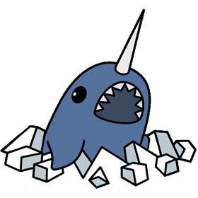 280x280 Collection Of Free Narwhal Drawing Cartoon Download On Ui Ex