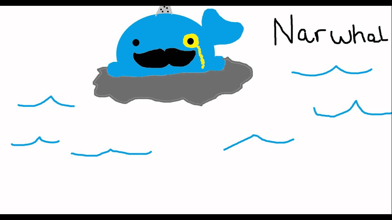 1280x720 mining asylum narwhal drawing!!